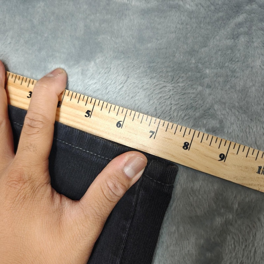Vintage Levi's 550 Black Relaxed Fit Jeans Canada Black Men's 33x30 (Fits 32x30) - Picture 5 of 16